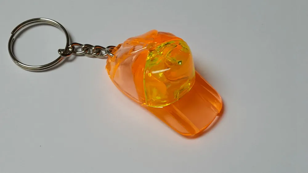 Кольцо для ключей в форме шапки со свистком 10 шт. | Дом и сад