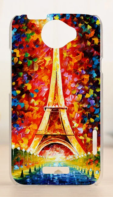 Чехол для задней крышки телефона HTC X One G23 s720e с красочным дизайном животных и цветов, рисованным вручную в 14 вариантах.