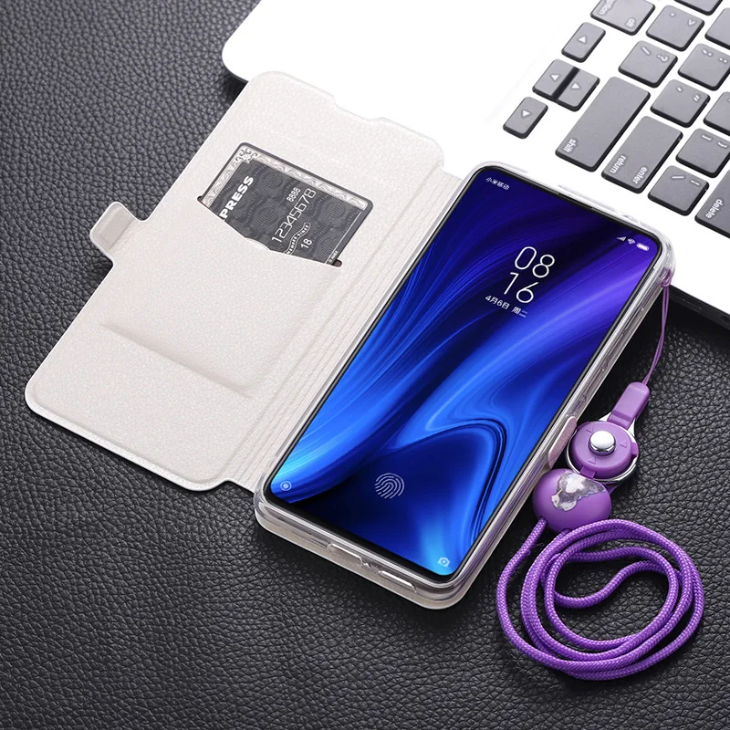 Чехол-книжка для Xiaomi Redmi 7A из искусственной кожи с рисунком бумажником K20 Pro Mi 9T |