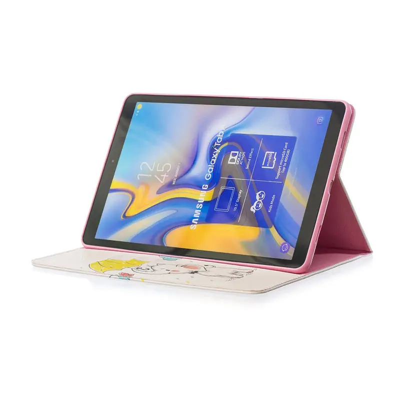 Флип-чехол с изображением совы медведя для samsung Galaxy Tab A A2 10," T590 T595 T597 SM-T595, умный чехол, чехол для планшета, спящий режим, подставка