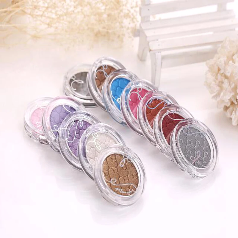 Новинка 2017 года модели 1 шт. Розовый Тени для век блестки теплые Цвет тени с теней