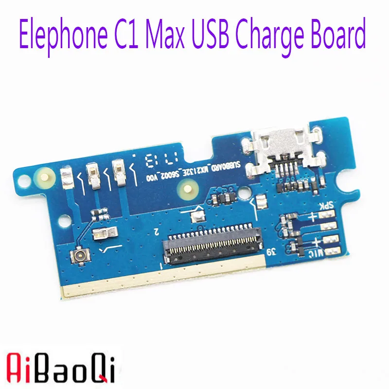 AiBaoQi новый оригинальный USB разъем зарядная плата с микрофоном для мобильного
