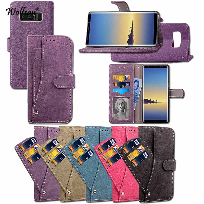 Чехол для Samsung Galaxy Note 8 N950F кожаный чехол кошелек 8|leather wallet case|case for samsung galaxycase |