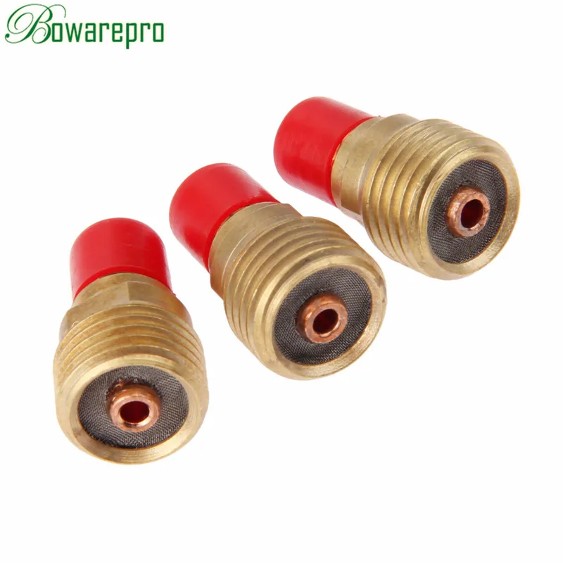 Bowarepro 3 шт. газовые линзы для объектива 45V44 3/3" 2,4 мм подходит для TIG сварочный фонарь расходные материалы SR PTA DB WP 9 20 25 серия