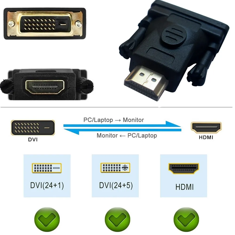Кабель HDMI DVI адаптер конвертер папа 3D 1080P D 24 + 1 удлинитель сплиттер кабель Разъем