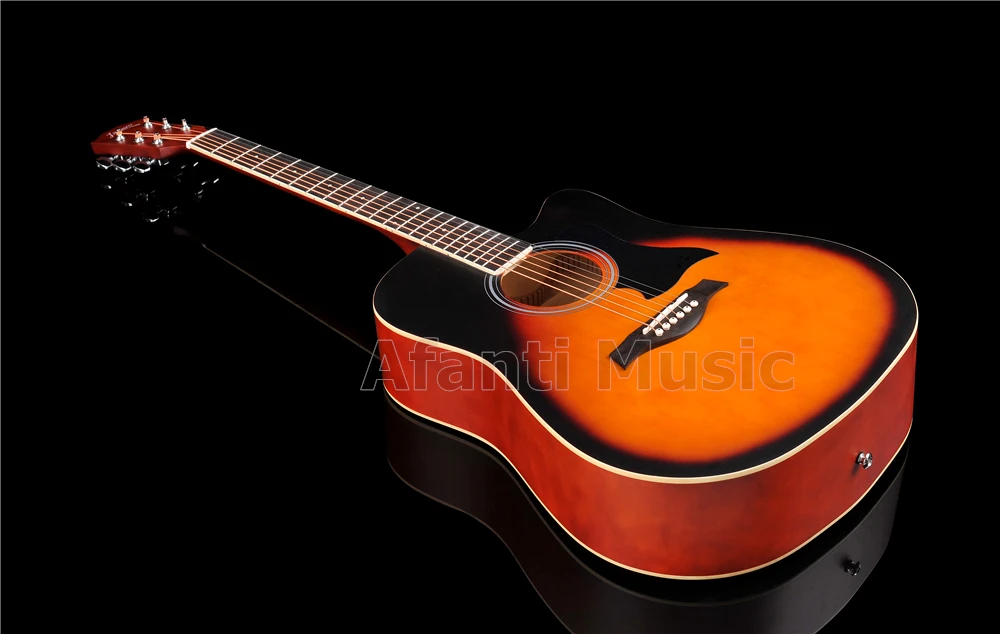 Акустическая гитара Afanti Music (ADK-150) 41 дюйм цвет Sunburst