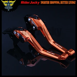 Orange Лазерный Логотип(YZFR6) 3D дизайн(ромб полые) Черный ЧПУ Регулируемый рычаг тормоза мотоцикла сцепления для YAMAHA YZFR6 YZF R6 17 - Цвет: Orange