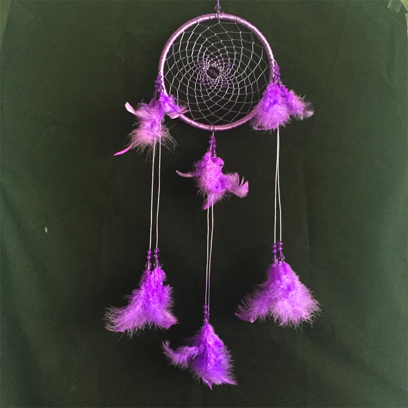 18*60cm 2015 New fashion jewelry Hot big white Dreamcatcher Wind Chimes Indian Style Feather Pendant Dream Catcher Gift | Дом и сад