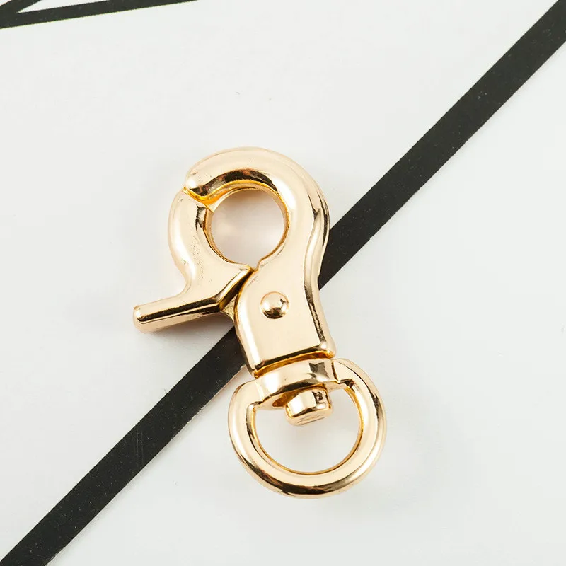 500pcs Bronze/Nickle Trigger Metal Swivel Clips Snap Hook 9mm Alloy Clasps DIY Dog Cat Leashes Bags Straps Accessories | Дом и сад