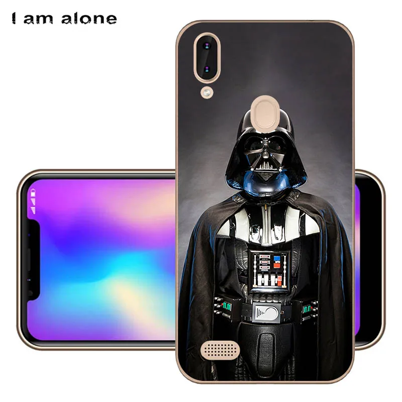 Чехлы для телефонов I am alone для Leagoo M11 6,18 дюйма, мягкие чехлы для мобильных телефонов из ТПУ с милым мультяшным принтом для Leagoo M11, сумки