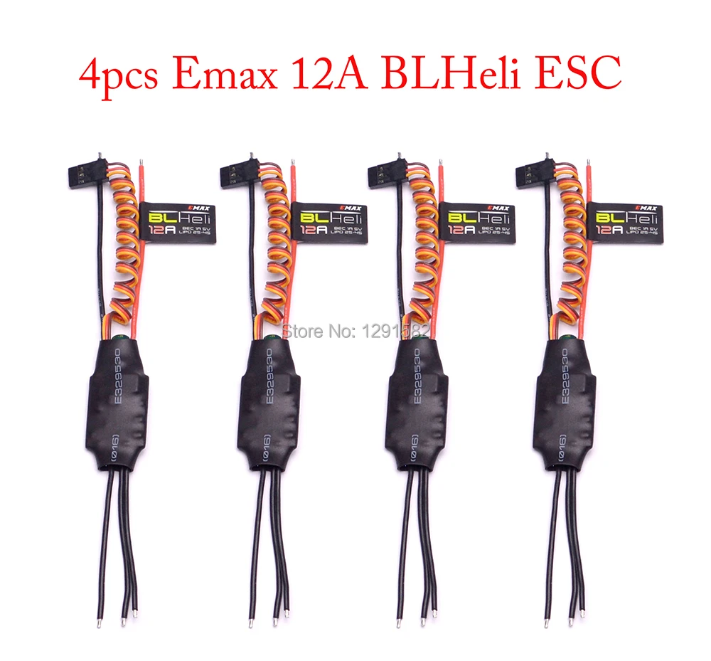 4 шт. MT2204 2204 2300kv 12A simonk / BLHeli ESC 5045 3 лопастной Пропеллер для нити 210 мм Robocat 270 FPV