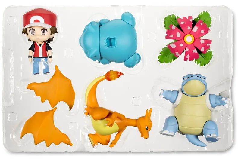 Мультфильм 20th юбилей чемпионов издание Фигурки игрушки pkm Charizard Venusaur Blastoise фигурки подарок для детей