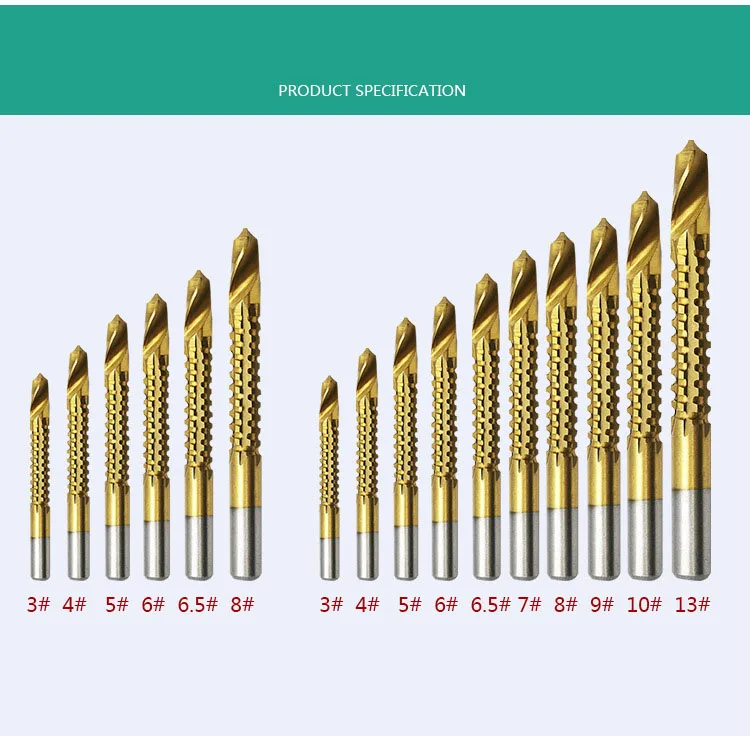 Титановое покрытие HSS дрель пластиковая металлическая дырочная пила для работы