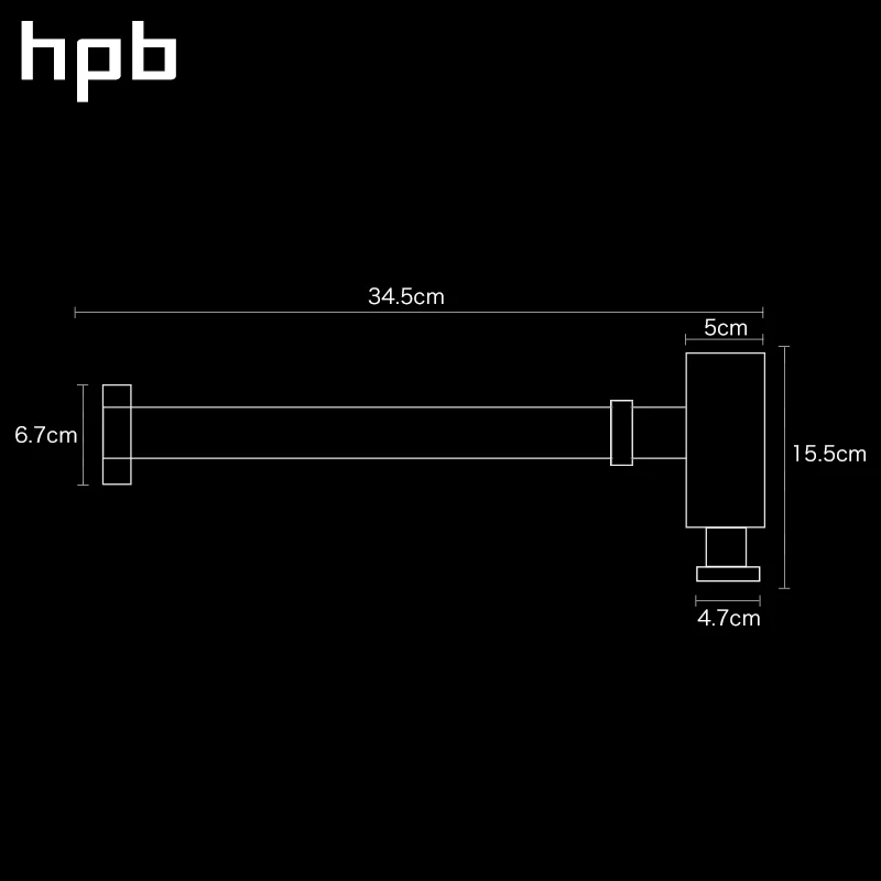 HPB Siphon бутылочные ловушки всплывающая раковина сливной кран P-Traps отработанная