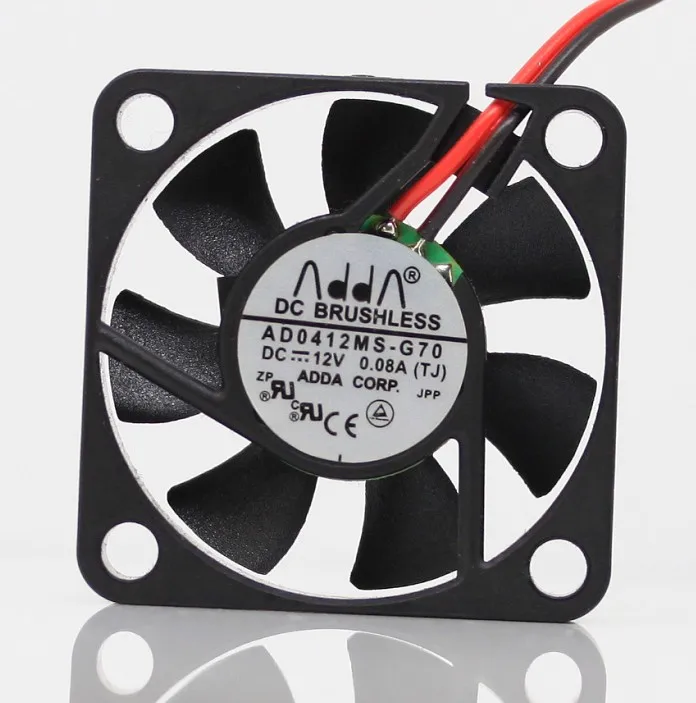 Охлаждающий вентилятор для сервера ADDA AD0412MS-G70 DC 12 В 0.08A 40x40x10 мм