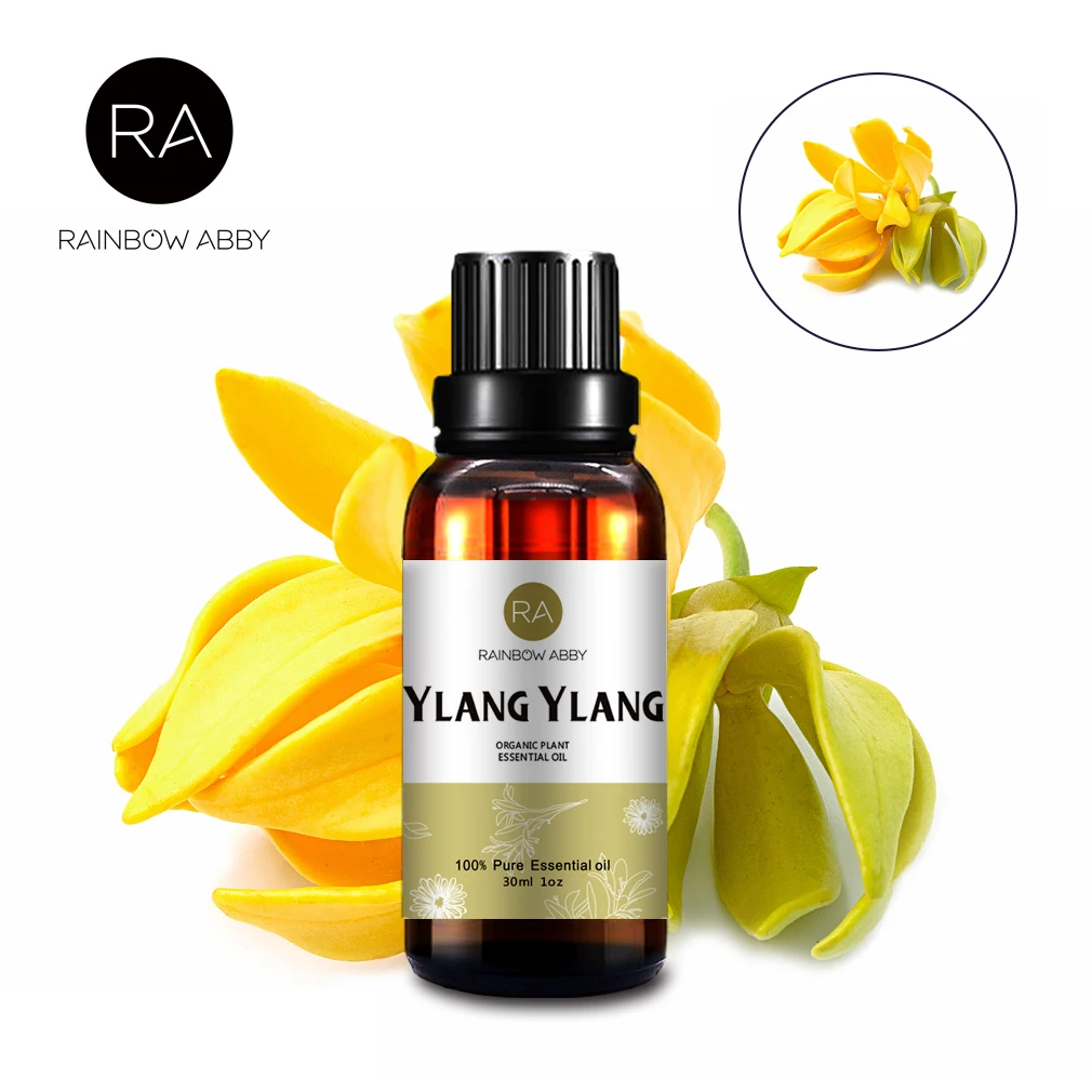 Эфирное масло на Ylang 30 мл чистое растительное для ухода за кожей водорастворимый