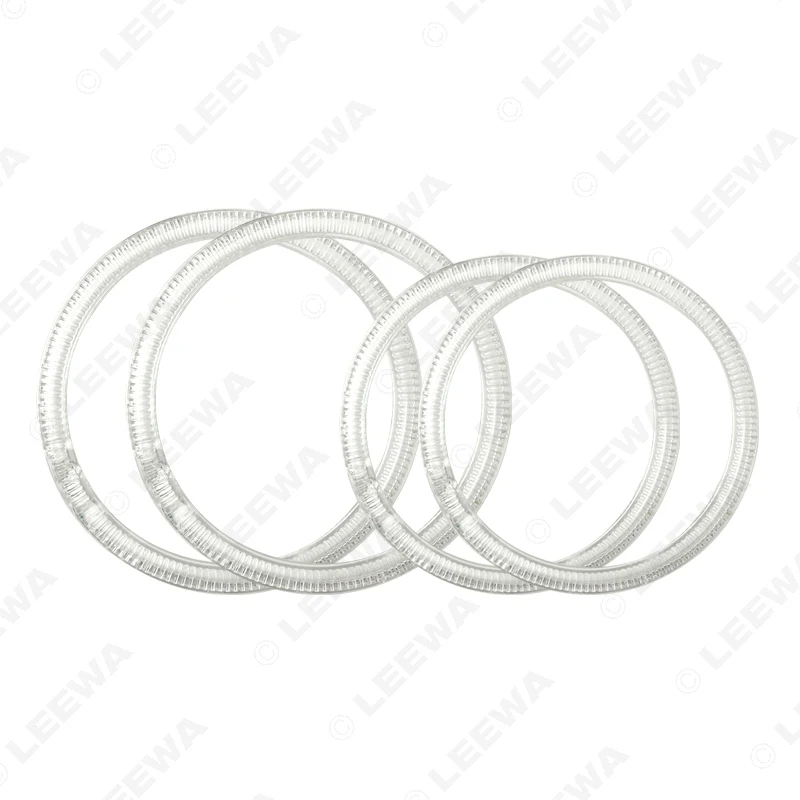 LEEWA 2X106MM 2X126MM автомобильные CCFL глаза ангела светильник гало кольца наборы