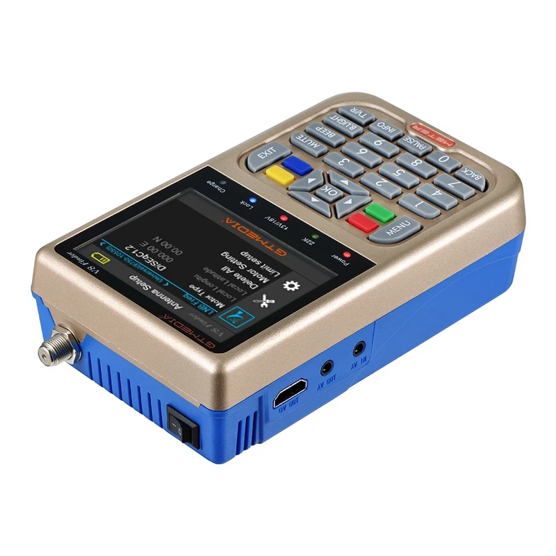 Gtmedia V8 Finder Hd Dvb-S2 цифровой спутниковый искатель высокой четкости спутниковый искатель Dvb S2 спутниковый измеритель Satfinder 1080P(штепсельная вилка США