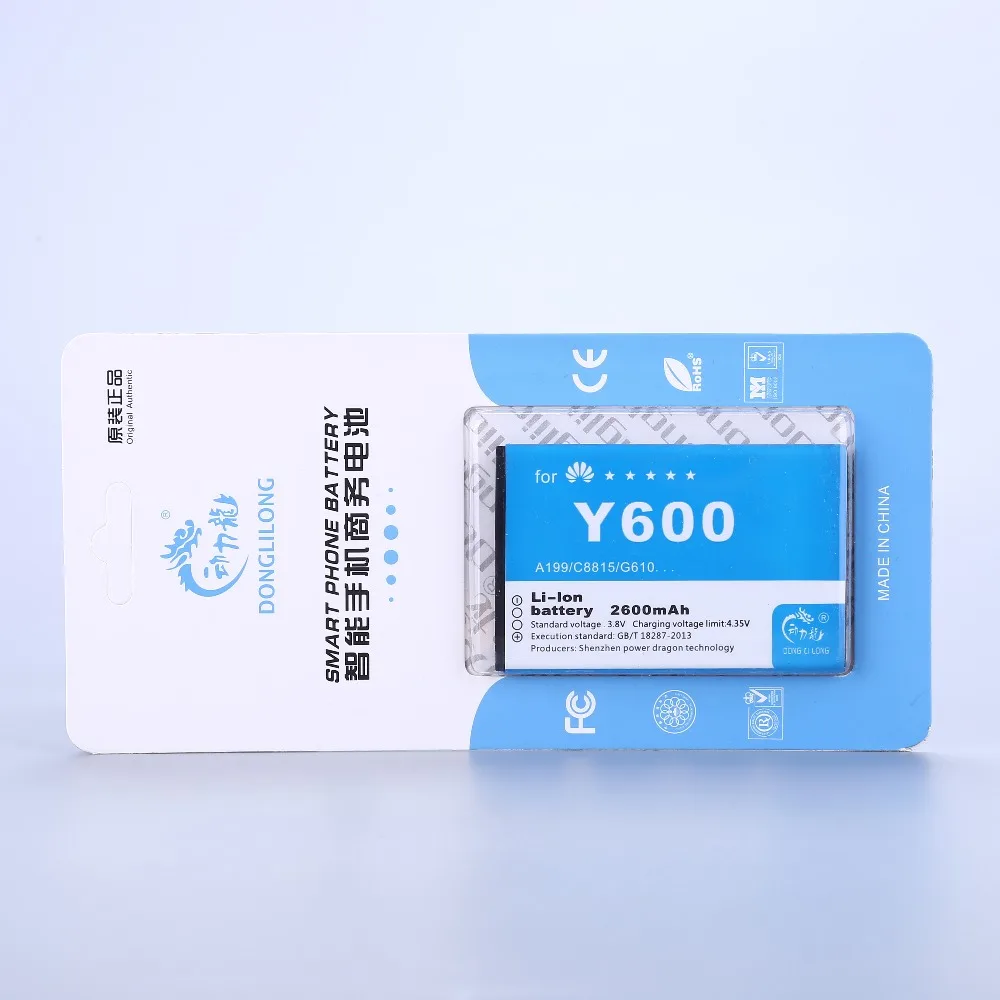 Новый оригинальный аккумулятор HB505076RBC 2600 мАч для Huawei a199 g710 G700 Y600 C8815 G610T G716 G606 G710 |