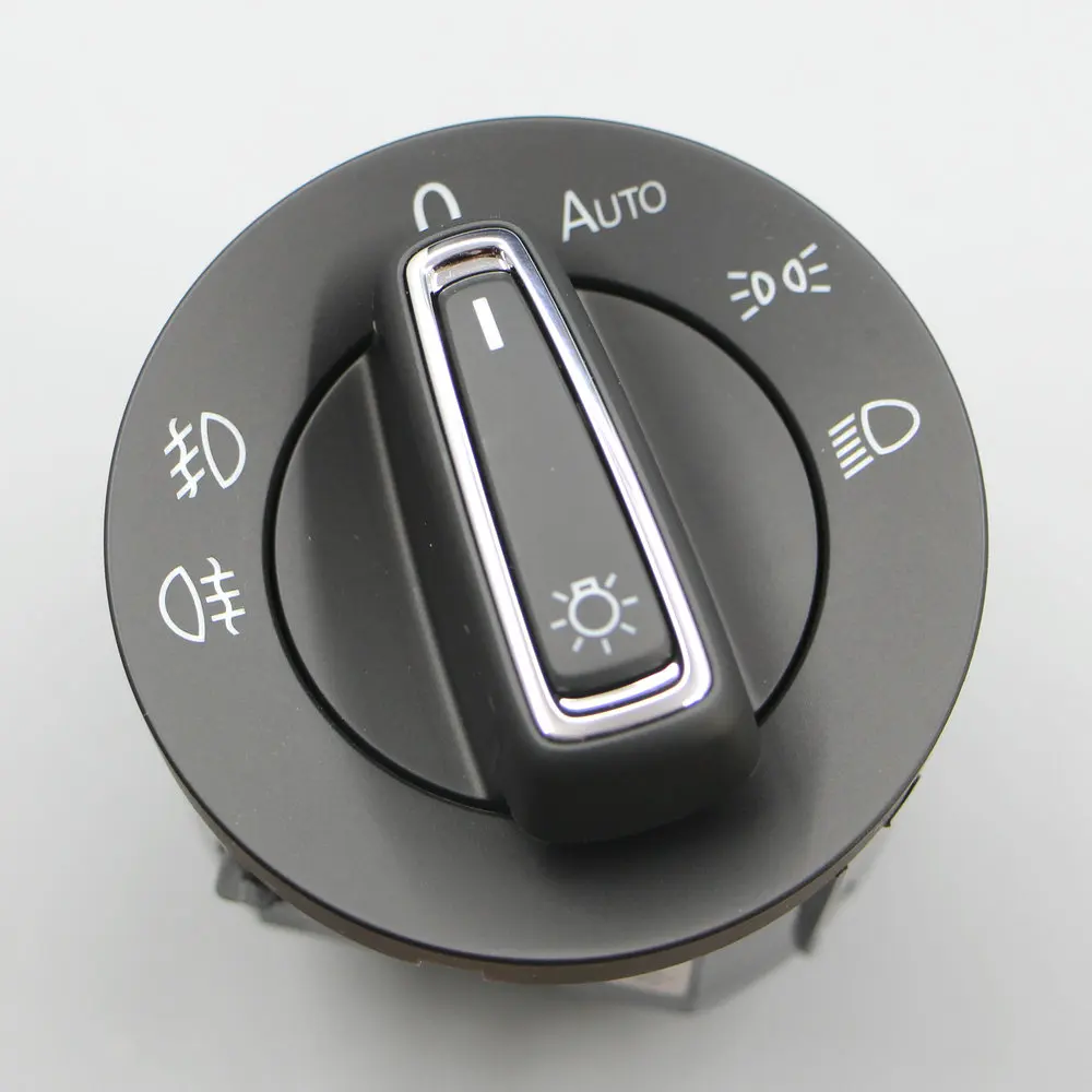 Применимо к OEM хромированному переключателю автомобильной фары для MK7 golf 7 RLINE Tiguan