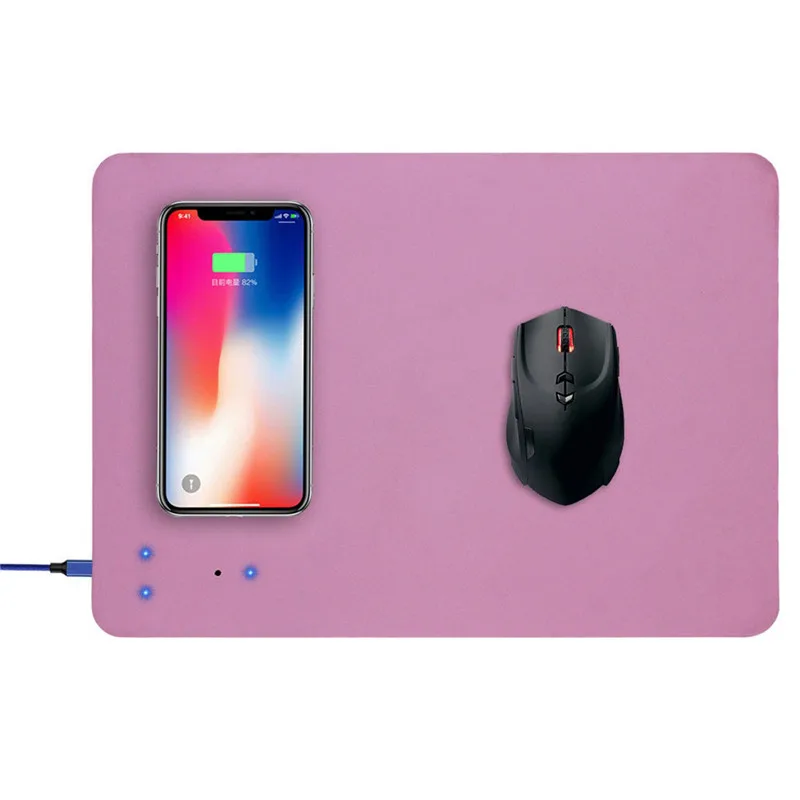 HIPERDEAL компьютерная периферийная игровая мышь коврик многоцветный Беспроводная зарядка USB мышь/мышь коврик для Iphone X/XR/XS ПК ноутбук