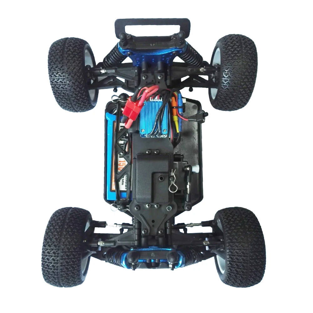 ZD TX 16 1/16 4WD 2 4G безщеточный двигатель для бездорожья Truggy с радиопередатчик RTR RC