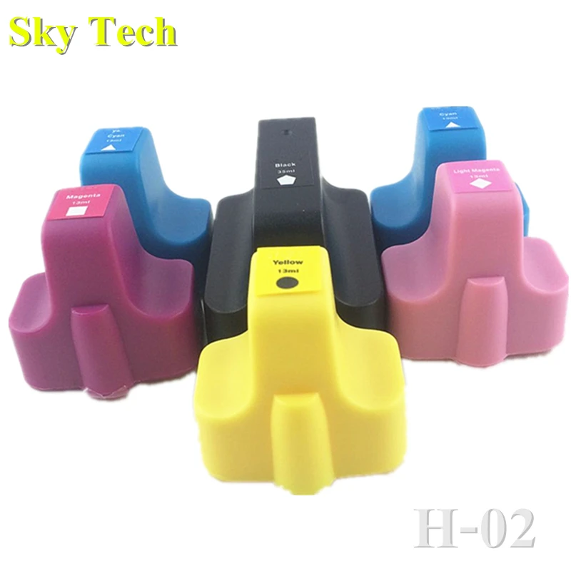 

One set Compatible Cartridge For HP02 , Suit for HP Photosmart 3110 3210 3310 C5150 C5180 C6150 C6180 C7150 D7160 D7360 etc