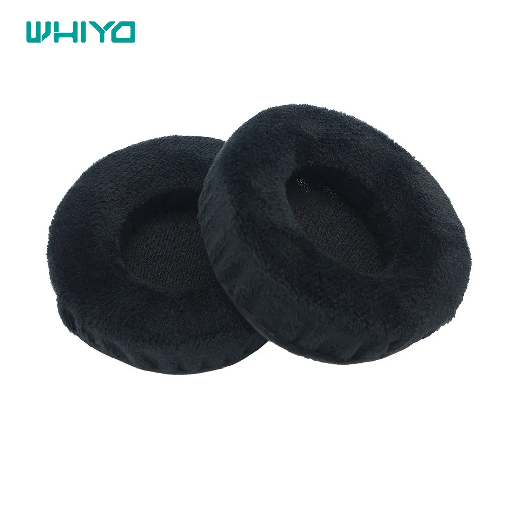 Черный Whiyo 1 пара подушек для ушей Подушка накладки для ушей Сменные наушники для ATH-A900 ATH-A900X наушники - Цвет: Черный