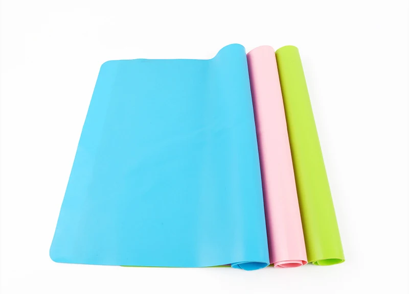 50*40cm Large Non Slip Silicone Food Place Dinning Mat Kids Pad Baking Liner Cup Coaster Placemat Kitchen Bakeware Table | Дом и сад