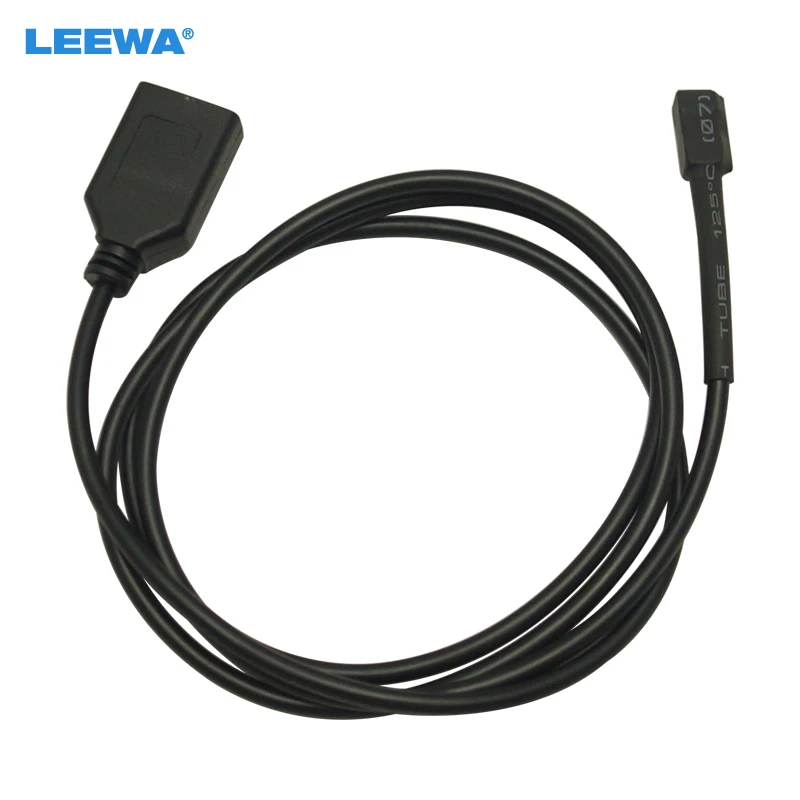 LEEWA автомобильный оригинальный 4 контактный разъем для USB адаптера Nissan Teana Qashqai CD