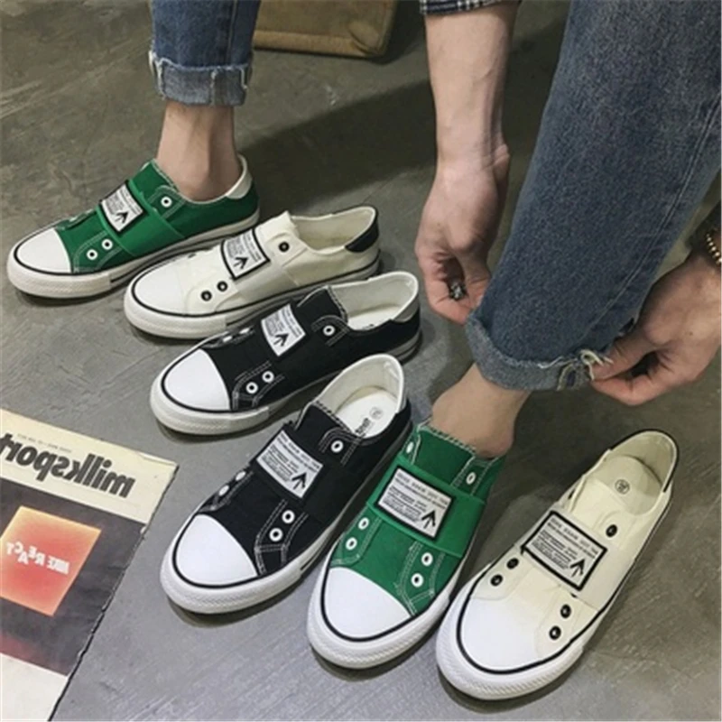 Новинка 2019 мужские кеды из вулканизированной парусины модные кроссовки с низким