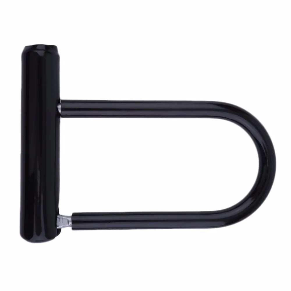 Universal Bike Bicycle Cycling Steel Anti Theft Bicycle Perfect Security U Lock Cycling Safety Accessory+ Mounting Bracket Key