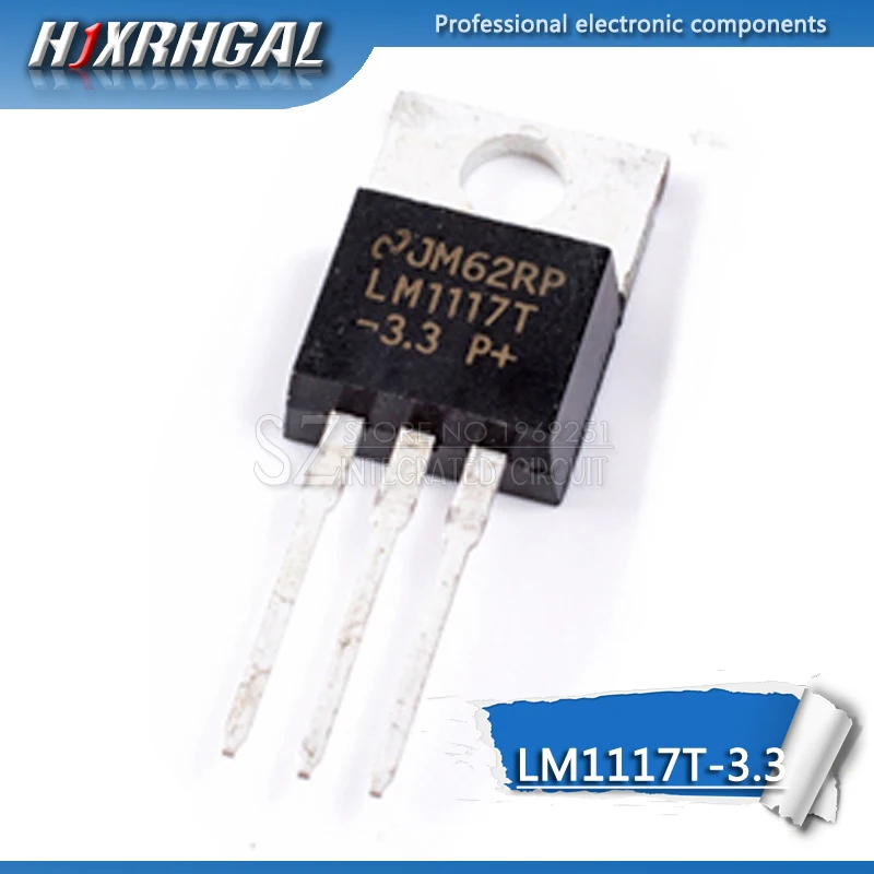 10 шт. LM1117T 3.3 TO220 LM1117 3 V TO 220 HJXRHGAL|Интегральные схемы| |