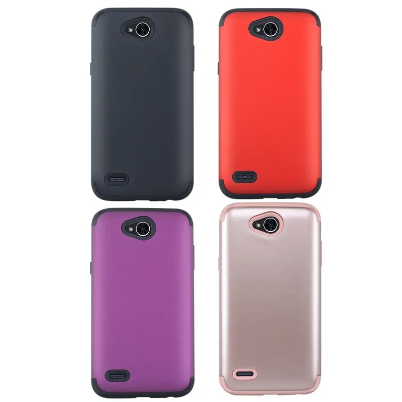 Противоударный жесткий гибридный защитный чехол для LG X Charge/X power 2/Fiesta 2/LG Fiesta/LG V7