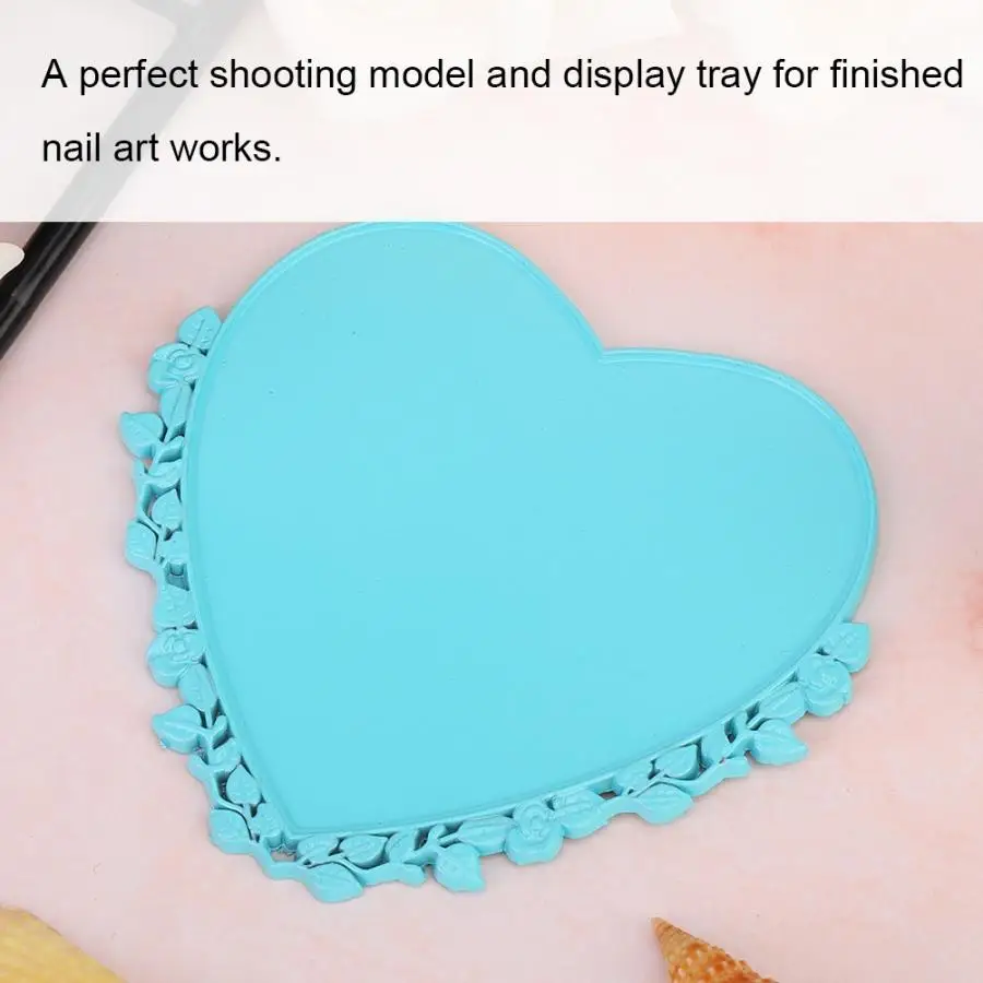 Законченный дизайн ногтей работает дисплей лоток пластина Держатель доска