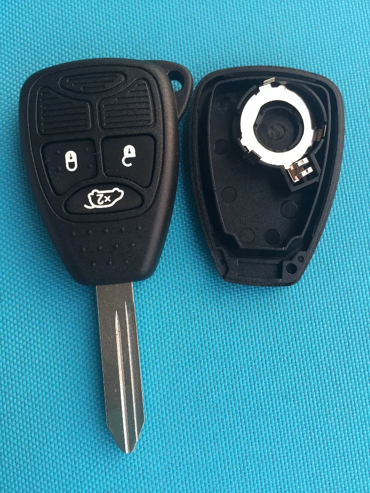 Чехол для ключа дистанционного управления с 3 кнопками 5 шт./лот Chrysler пустая