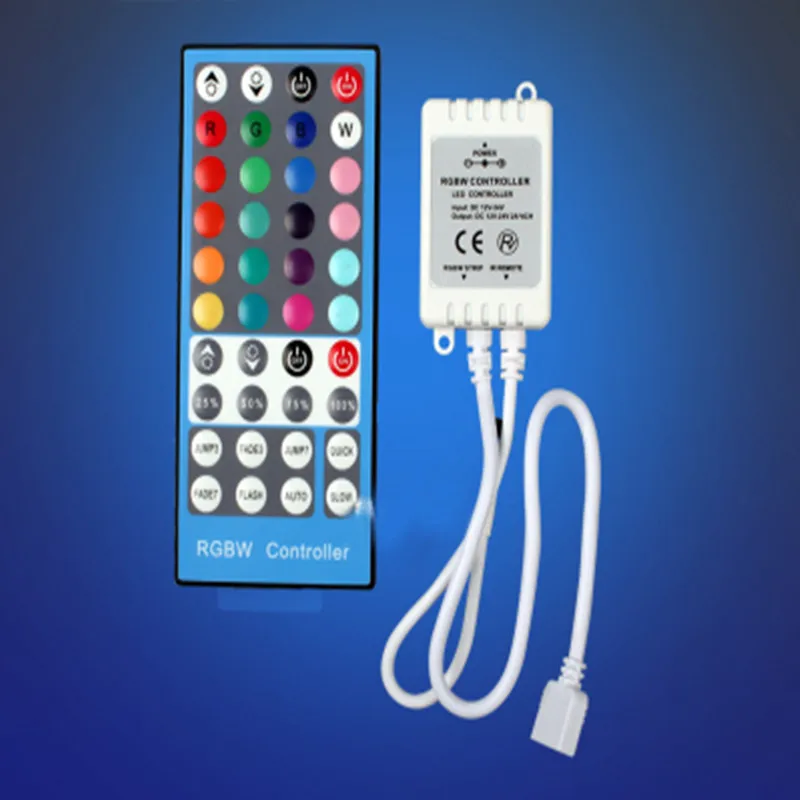 Лента светодиодная SMD 5050 RGBW (RGB + белый) 12 В постоянного тока/24 60 светодиодов/м