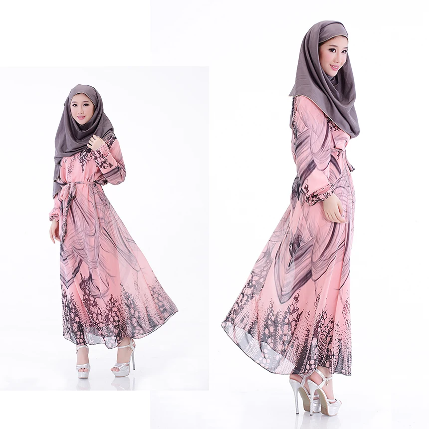 Новинка 2017 года мусульманских Абаи Исламская Мусульманской Турецкой Robe длинное