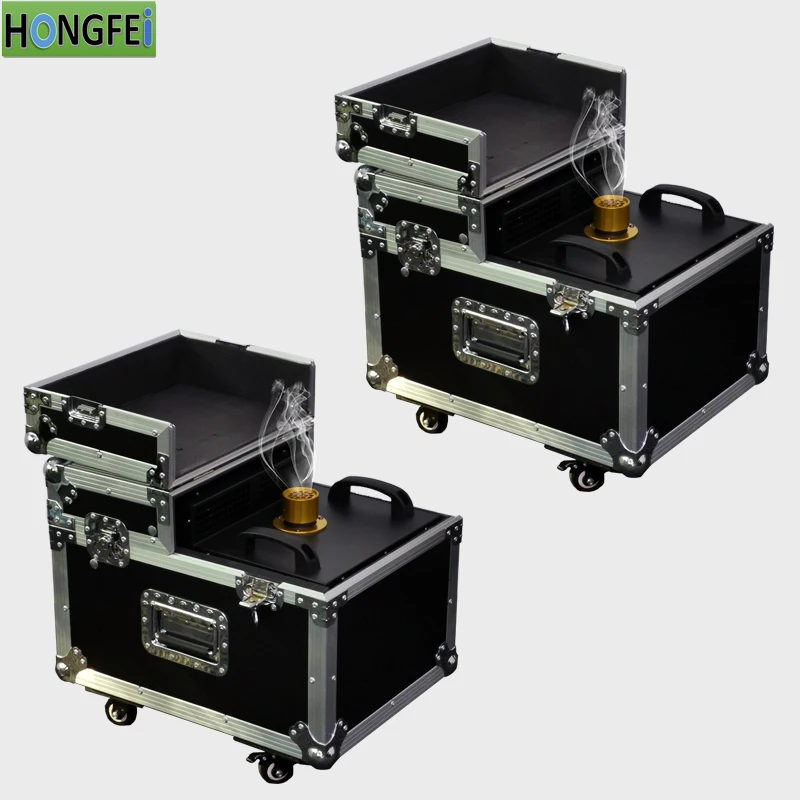 2 шт./600 Вт двойная противотуманная машина + воздушный сценический эффект