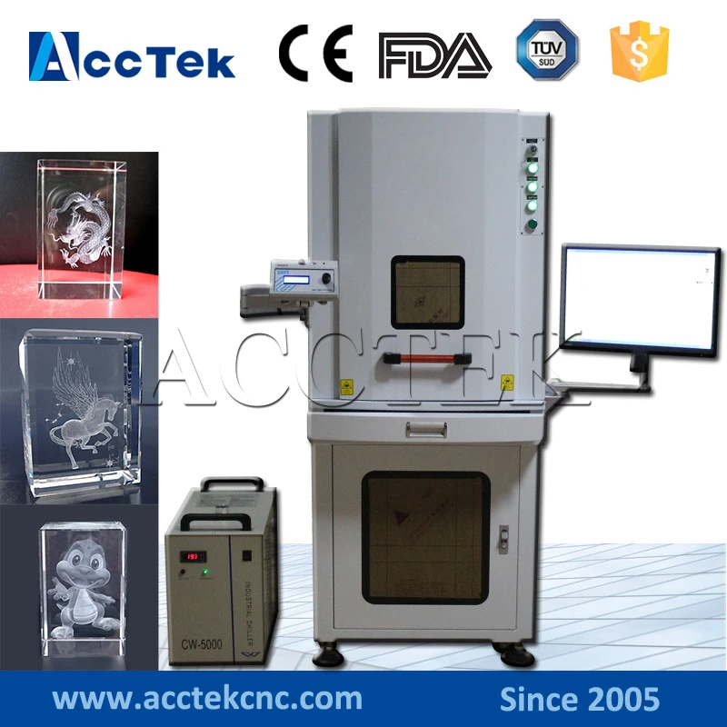 3D лазер! Лазерный 3d гравировальный станок AccTek 3 Вт 5 8 10 Вт|laser engraving machine|laser machine3d