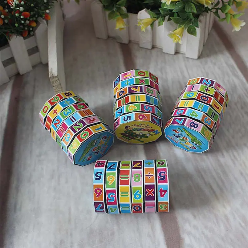 Новые для детей Математика Цифры Игрушки Magic Cube Головоломки Подарок Для Игры