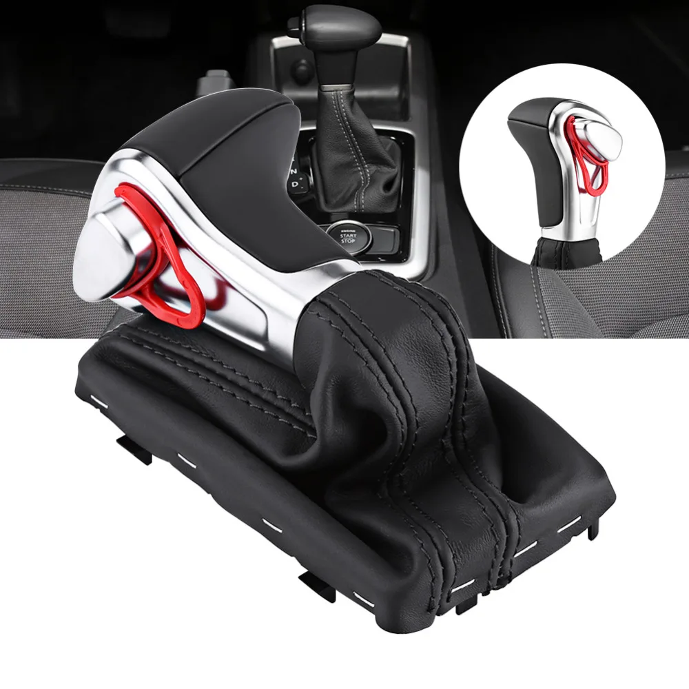Высокосортный рычаг переключения кожи для автомобиля переключение загрузки