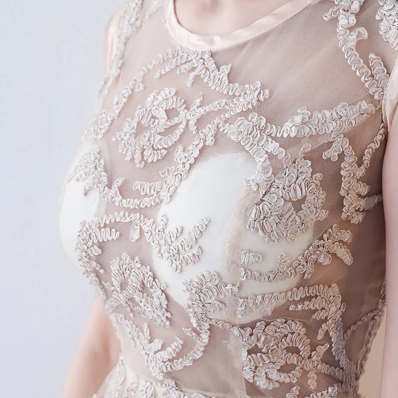 FADISTEE Новое поступление платье для выпускного вечера es Vestido de Festa с круглым вырезом