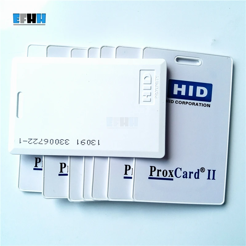 5 шт./лот 125 кГц H ID PROX II карта раскладушки перезаписываемая rfid с датчиком