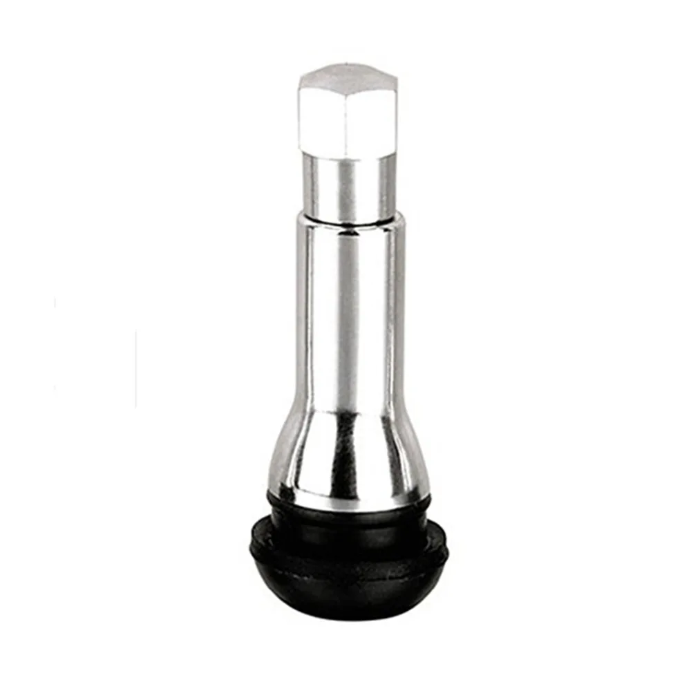 5pcs TR414AC CHROME ALLOY WHEEL TUBELESS SNAP-IN RUBBER TYRE TIRE VALVE | Tire Accessories
