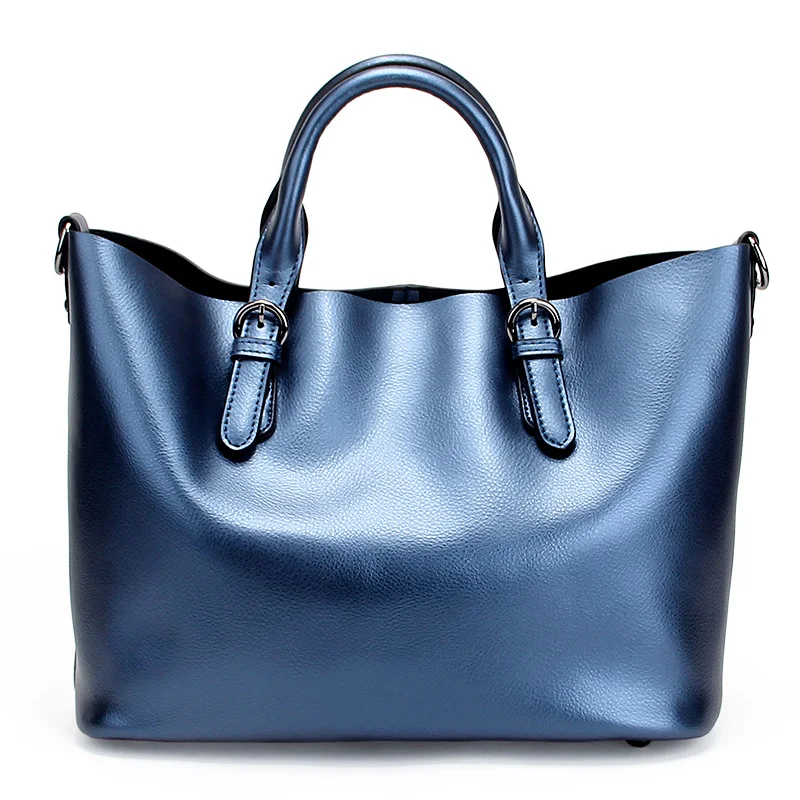 Роскошная женская сумка из натуральной кожи 100% брендовая дизайнерская воловьей