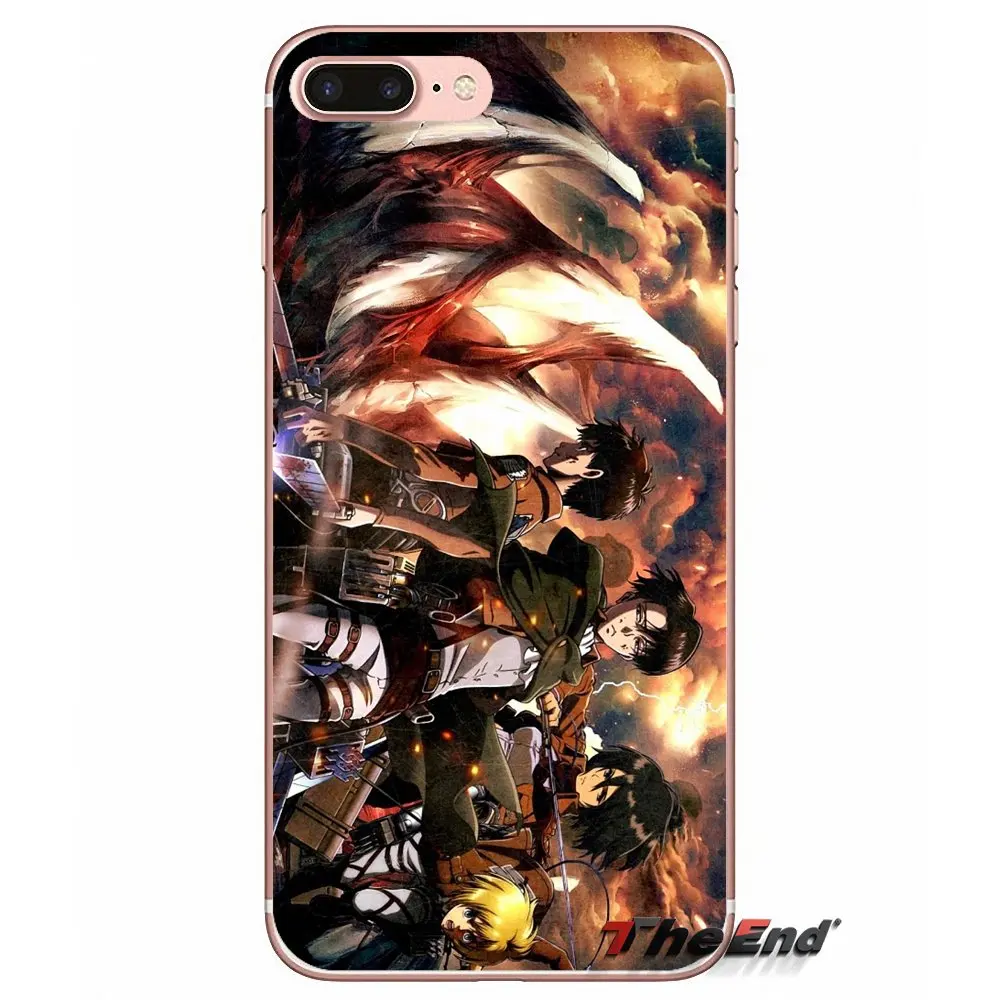 Чехол Attack on Titan Eren Jaeger Shingeki для Huawei G7 G8 Ascend P7 P8 P9 Lite Honor 4C 5X 5C 6X Mate 7 8 9 Y3 Y5 Y6 II Pro|honor 4c|mate