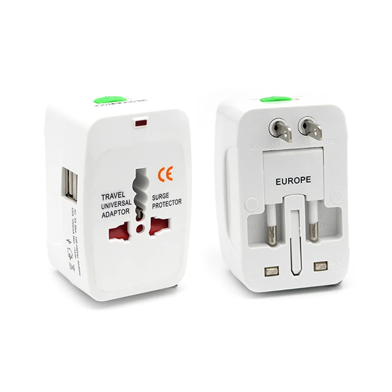 Универсальное зарядное устройство с USB портом порт для зарядки|Адаптеры розеток|