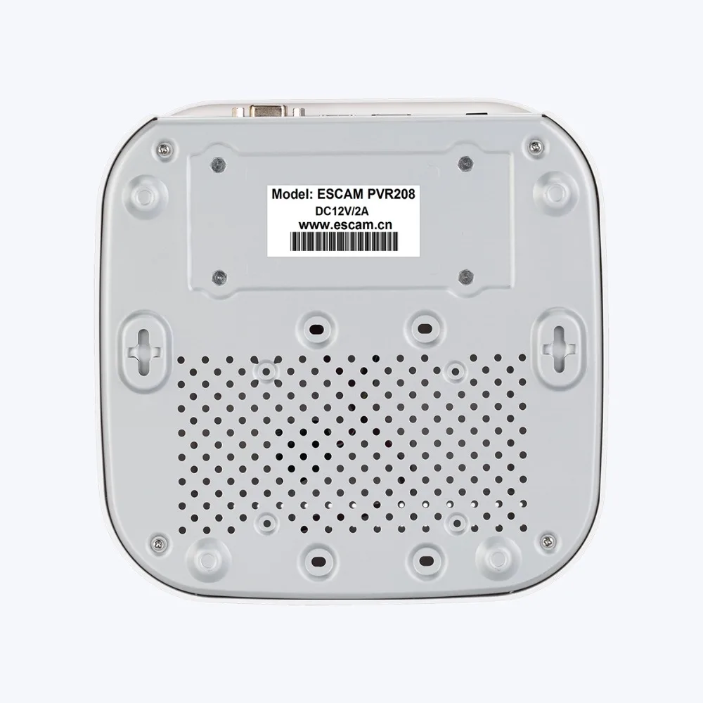 ESCAM PVR208 1080P 8+ 2CH ONVIF Мини NVR с 2ch облачным каналом для ip-камеры системы