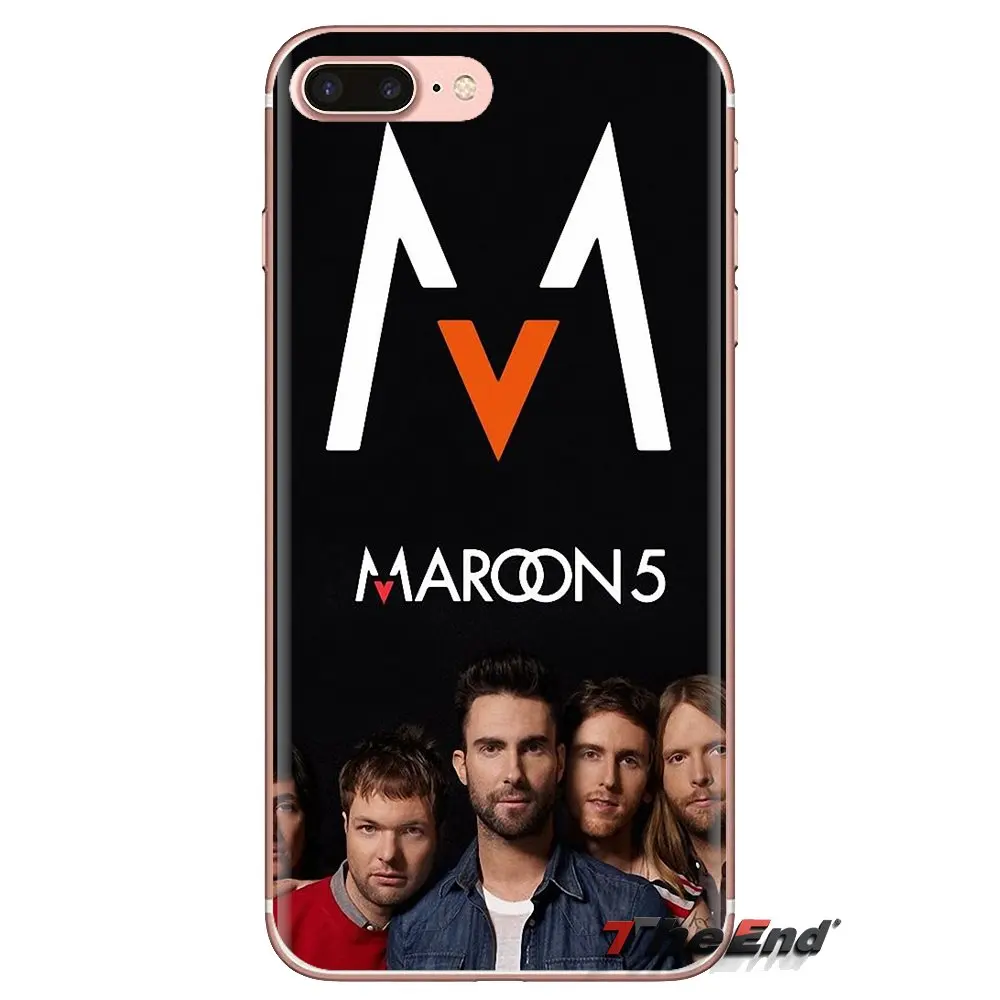 Прозрачные мягкие чехлы в виде ракушки Maroon 5 Mickey Madden Band adam для Huawei Mate Honor 4C 5C 5X 6X 7 7A 7C